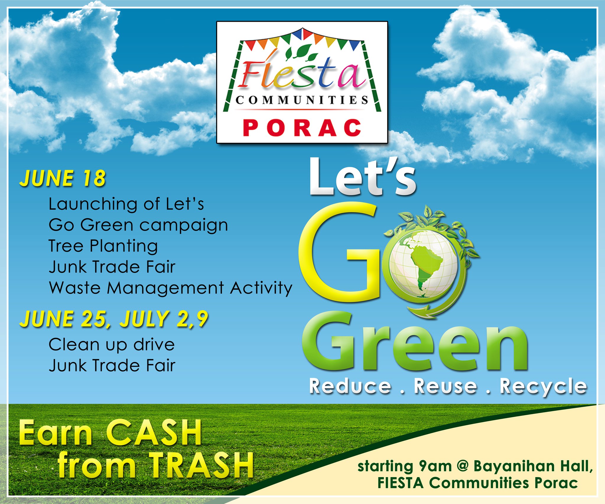 FC Porac - Earn CASH from TRASH