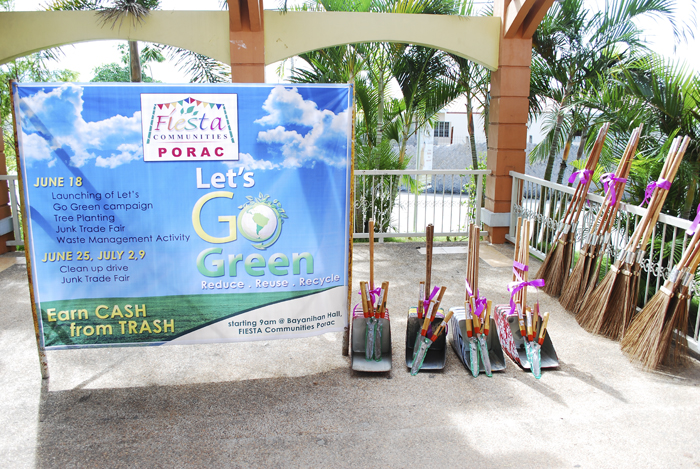 Let's Go Green at FIESTA Communities Porac