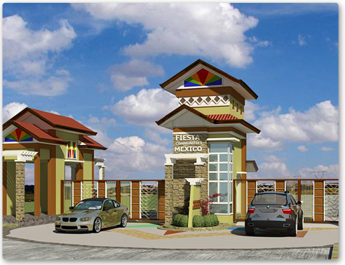 Fiesta Communities Mexico Entrance Gate, Brgy. Sabanilla Mexico, Pampanga