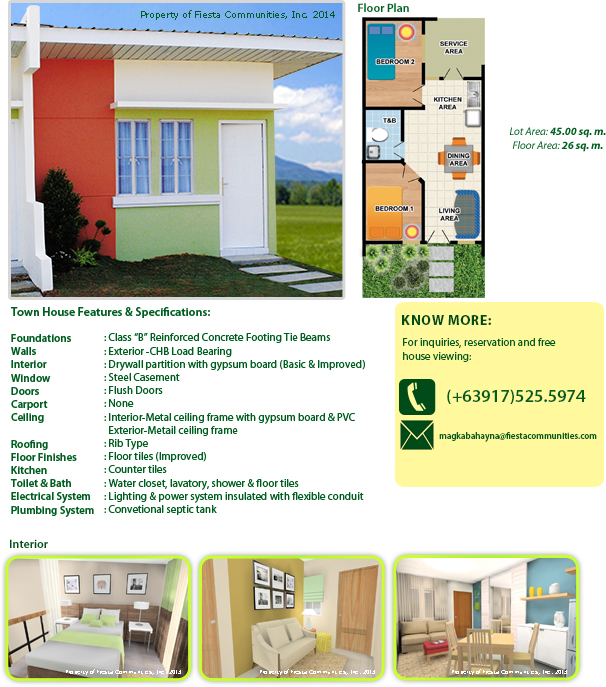 Fiesta Communities San Rafael Row House Brgy. San. Rafael, Tarlac City Fiesta Communities San Rafael Row House Brgy. San. Rafael, Tarlac City
