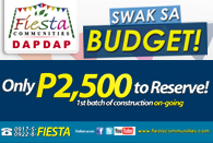 Only P2,500 to reserved in FC Dapdap